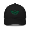 Kelly Green Embroidered Logo Dad Cap | Organic