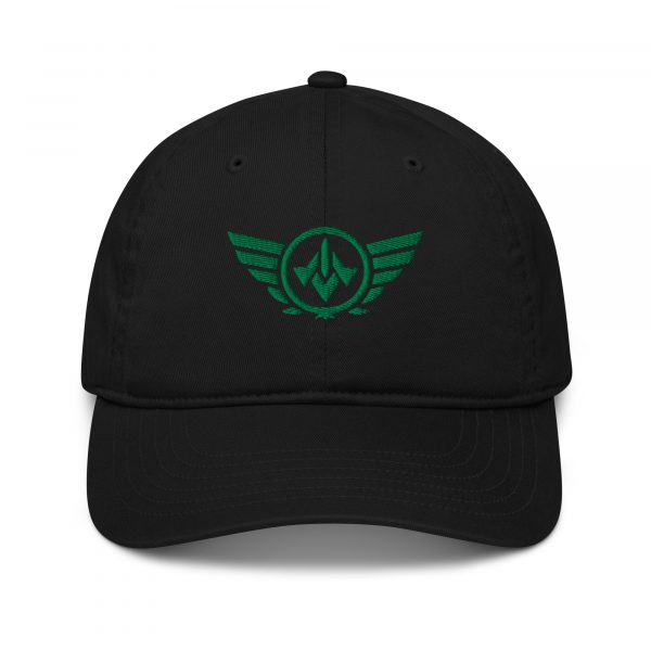 Kelly Green Embroidered Logo Dad Cap | Organic
