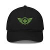 Kiwi Green Embroidered Logo Dad Cap | Organic
