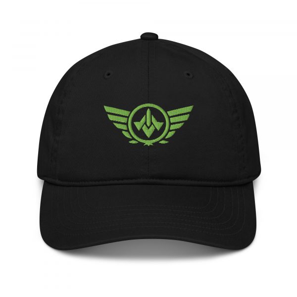 Kiwi Green Embroidered Logo Dad Cap | Organic