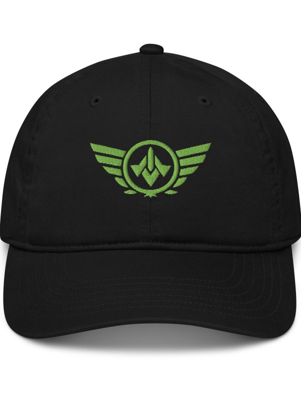 Kiwi Green Embroidered Logo Dad Cap | Organic