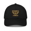 Old Gold Embroidered Brand Logo Dad Cap | Organic