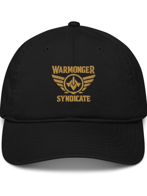 Old Gold Embroidered Brand Logo Dad Cap | Organic