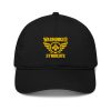 Gold Embroidered Brand Logo Dad Cap | Organic