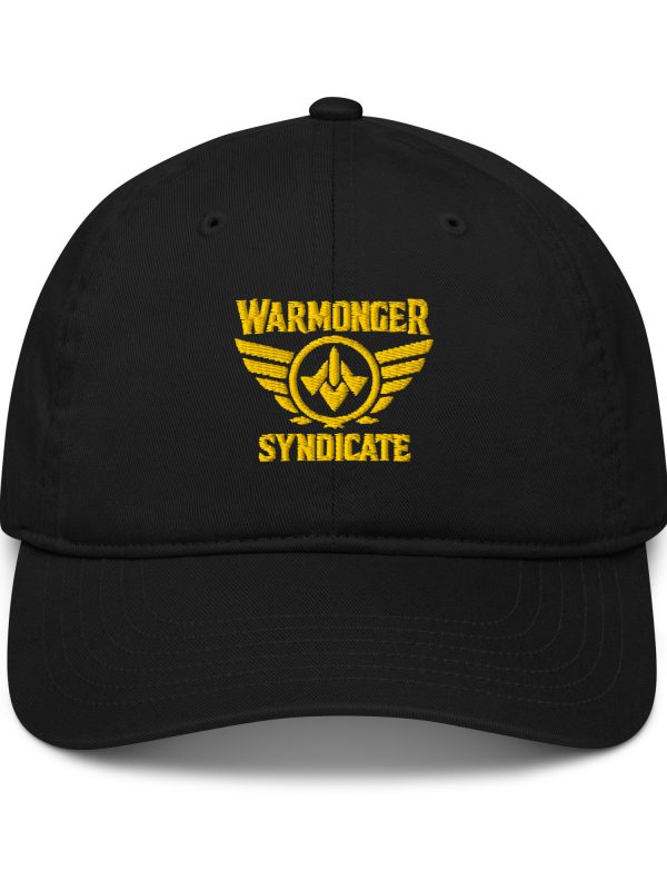 Gold Embroidered Brand Logo Dad Cap | Organic