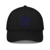 Navy Embroidered Brand Logo Dad Cap | Organic