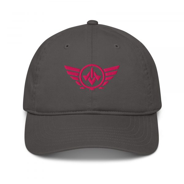 Flamingo Embroidered Logo Dad Cap | Organic