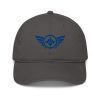 Royal Embroidered Logo Dad Cap | Organic