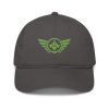 Kiwi Green Embroidered Logo Dad Cap | Organic