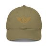 Old Gold Embroidered Logo Dad Cap | Organic