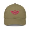 Flamingo Embroidered Logo Dad Cap | Organic