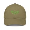 Kiwi Green Embroidered Logo Dad Cap | Organic