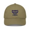 Navy Embroidered Brand Logo Dad Cap | Organic