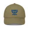 Royal Embroidered Brand Logo Dad Cap | Organic