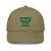 Kelly Green Embroidered Brand Logo Dad Cap | Organic