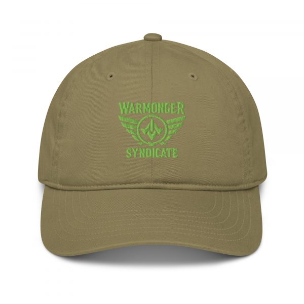 Kiwi Green Embroidered Brand Logo Dad Cap | Organic