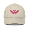 Flamingo Embroidered Logo Dad Cap | Organic