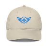 Aqua Embroidered Logo Dad Cap | Organic
