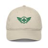 Kelly Green Embroidered Logo Dad Cap | Organic