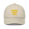 Gold Embroidered Brand Logo Dad Cap | Organic