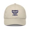 Navy Embroidered Brand Logo Dad Cap | Organic