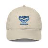 Royal Embroidered Brand Logo Dad Cap | Organic