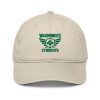 Kelly Green Embroidered Brand Logo Dad Cap | Organic
