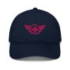 Flamingo Embroidered Logo Dad Cap | Organic