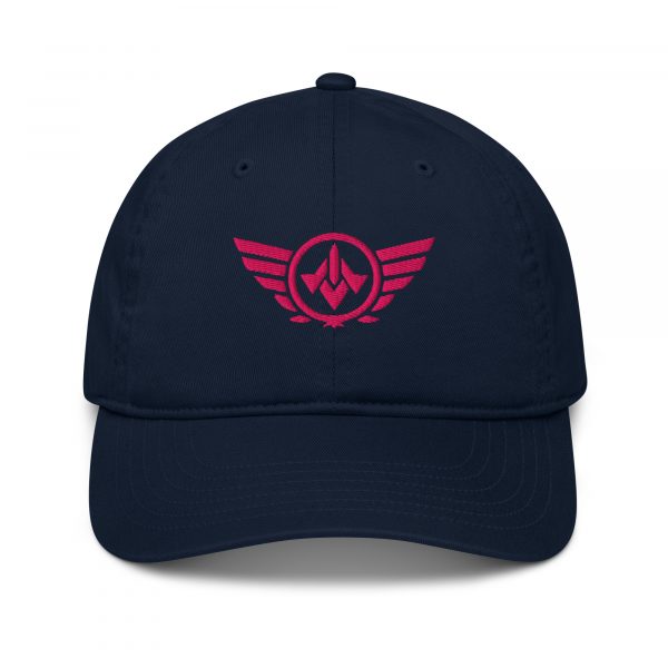 Flamingo Embroidered Logo Dad Cap | Organic