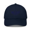 Navy Embroidered Logo Dad Cap | Organic