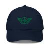 Kelly Green Embroidered Logo Dad Cap | Organic