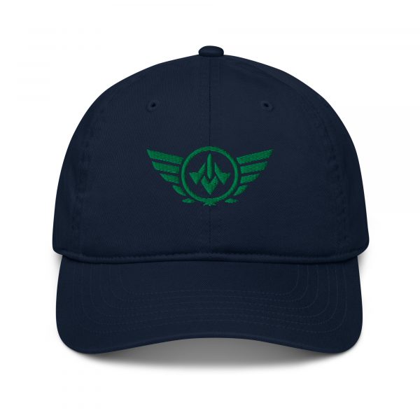 Kelly Green Embroidered Logo Dad Cap | Organic