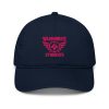 Flamingo Embroidered Brand Logo Dad Cap | Organic