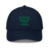 Kelly Green Embroidered Brand Logo Dad Cap | Organic
