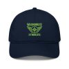 Kiwi Green Embroidered Brand Logo Dad Cap | Organic