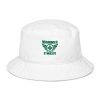 Kelly Green Embroidered Brand Logo Bucket Hat | Organic