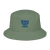 Royal Embroidered Brand Logo Bucket Hat | Organic