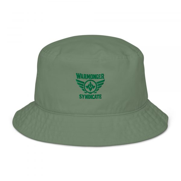 Kelly Green Embroidered Brand Logo Bucket Hat | Organic