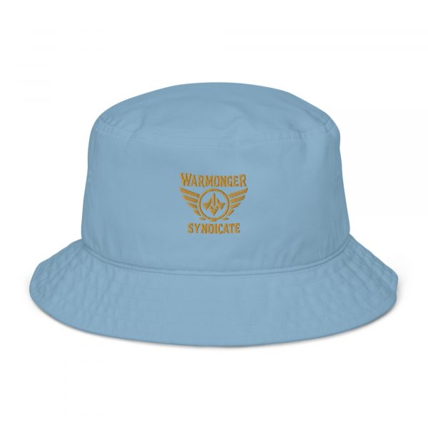 Old Gold Embroidered Brand Logo Bucket Hat | Organic
