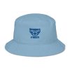 Royal Embroidered Brand Logo Bucket Hat | Organic