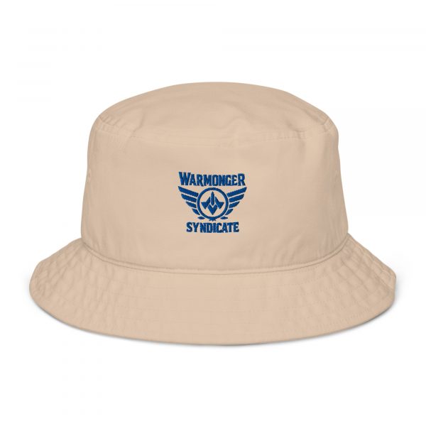 Royal Embroidered Brand Logo Bucket Hat | Organic