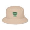 Kelly Green Embroidered Brand Logo Bucket Hat | Organic