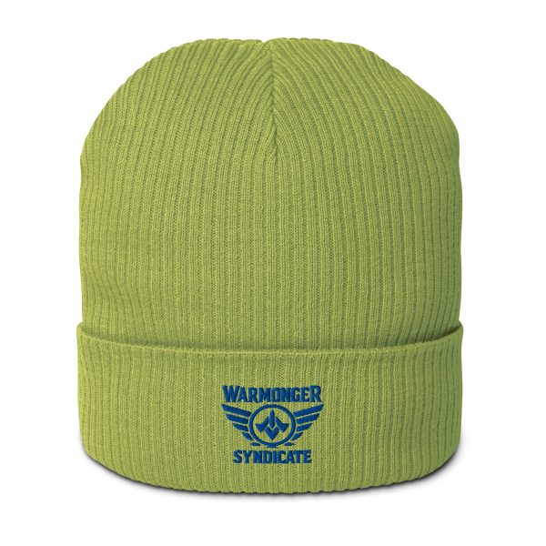 Royal Embroidered Brand Logo Beanie | Organic Ribbed