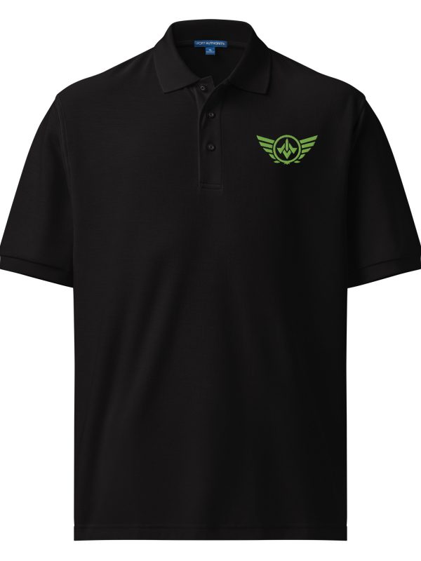 Kiwi Green Embroidered Logo Polo | Premium | S-XL