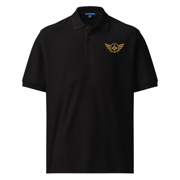 Old Gold Embroidered Logo Polo | Premium | 2-5X