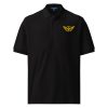 Gold Embroidered Logo Polo | Premium | 2-5X