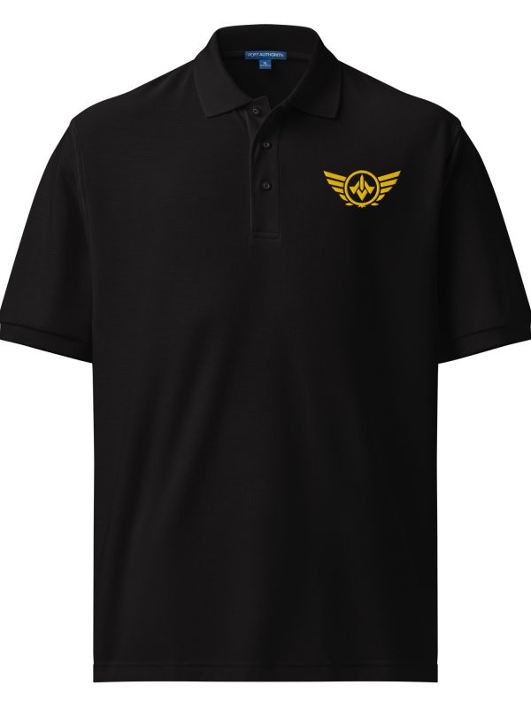 premium-polo-shirt-black-front-68c0c6dcf14ed.jpg Gold Embroidered Logo Polo | Premium | 2-5X