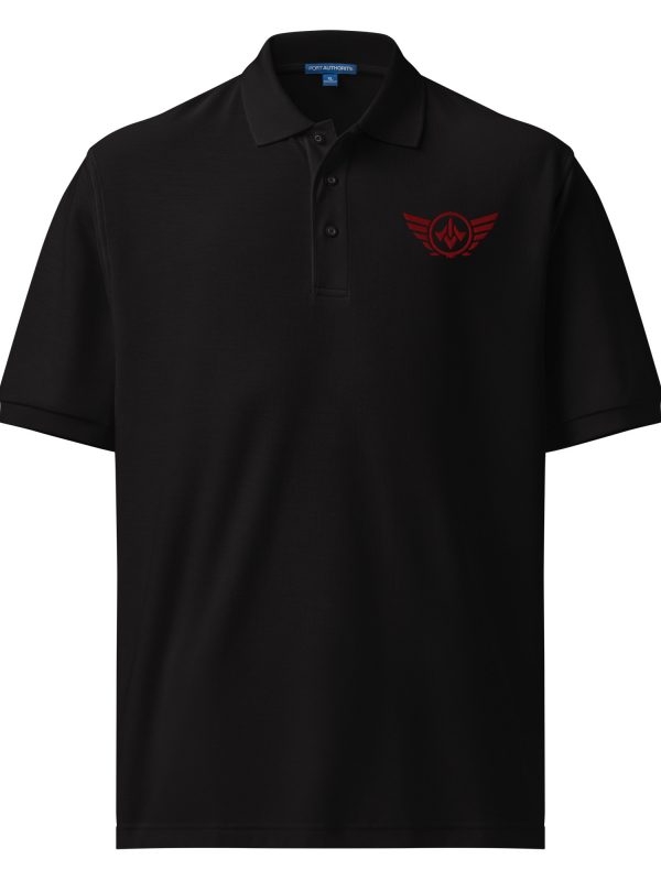 premium-polo-shirt-black-front-68c0c7bf785f8.jpg Maroon Embroidered Logo Polo | Premium | 2-5X