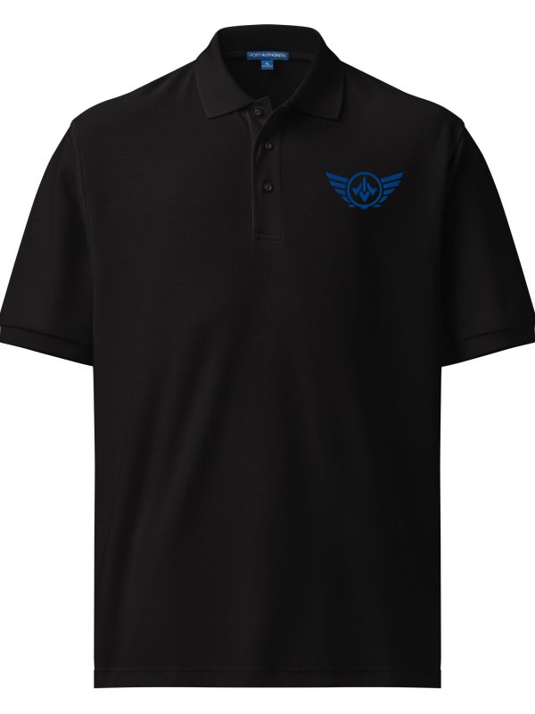 premium-polo-shirt-black-front-68c0cb6a5be4d.jpg Royal Embroidered Logo Polo | Premium | 2-5X