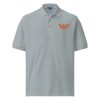 Orange Embroidered Logo Polo | Premium | S-XL